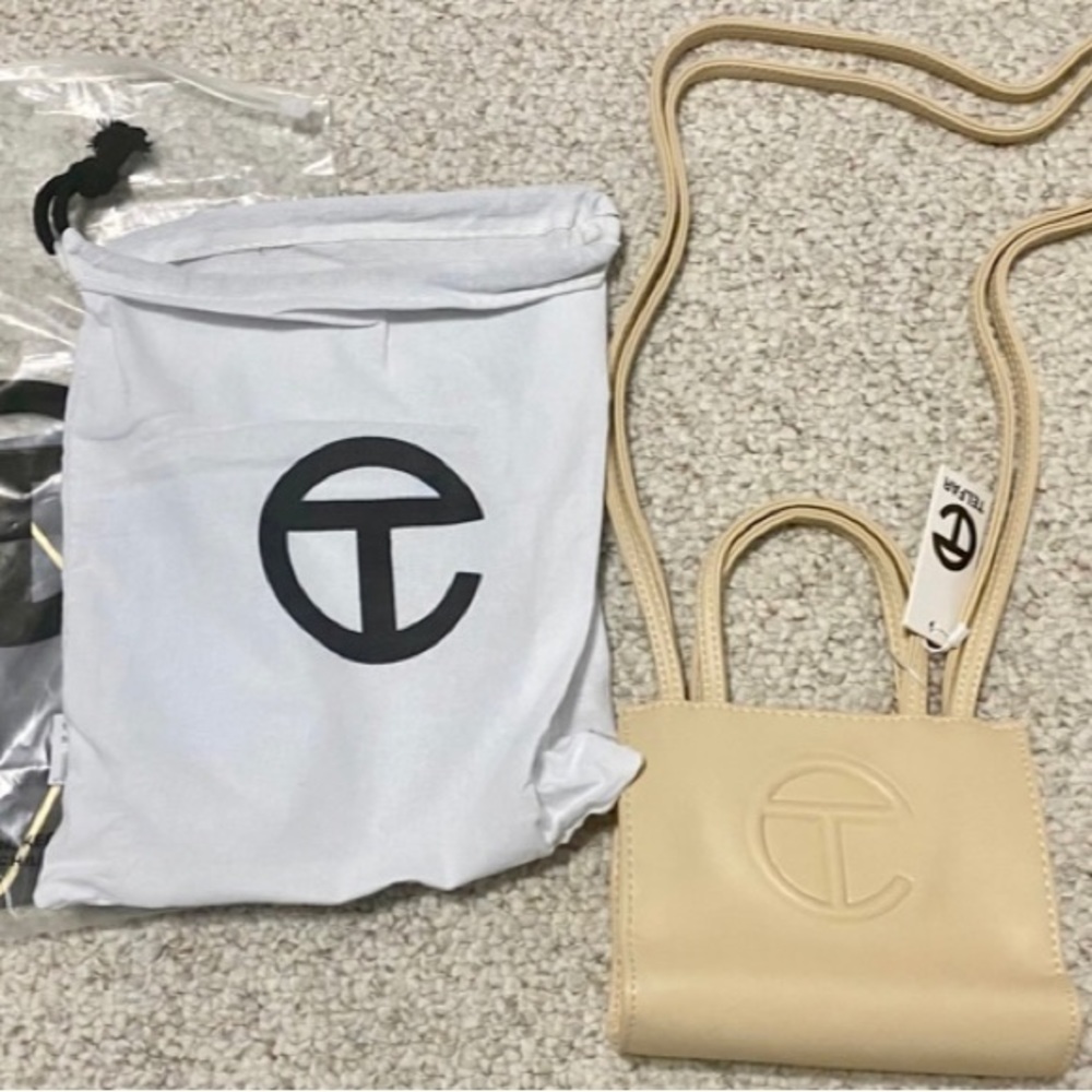 Small Cream Telfar Bag